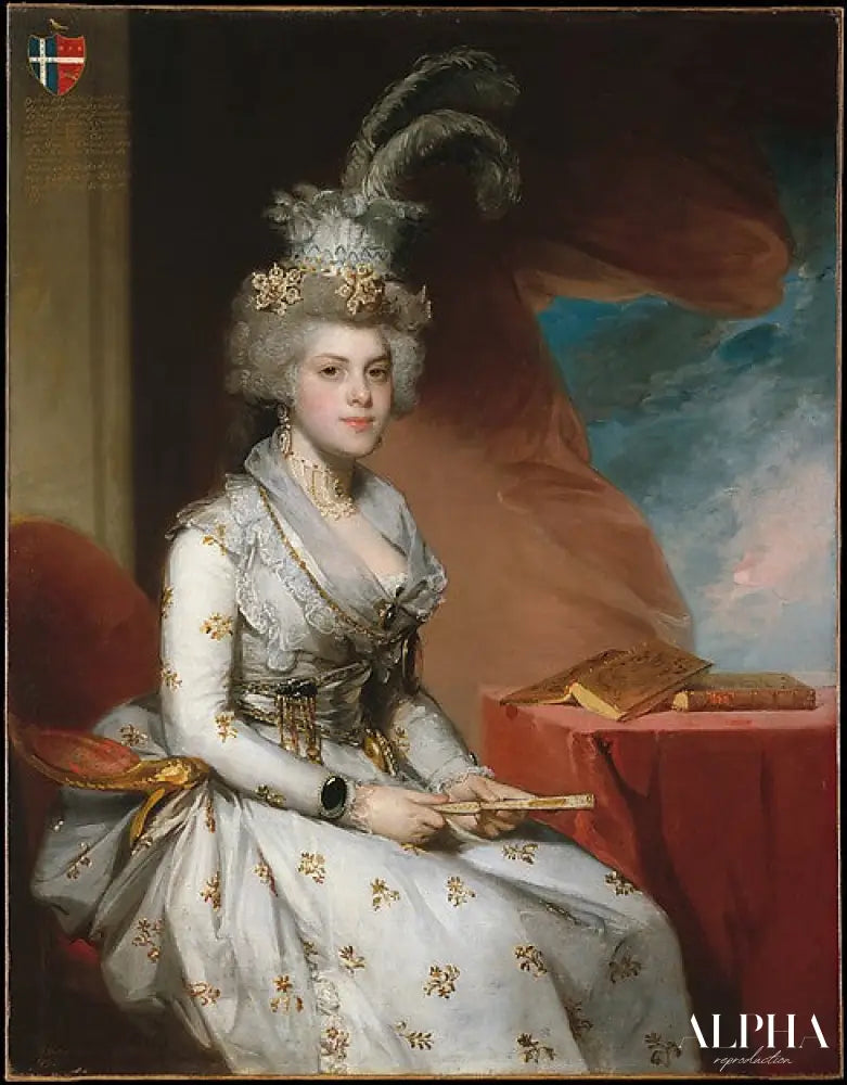 Matilda Stoughton de Jaudenes - Gilbert Stuart - Reproductions de tableaux et peintures haut de gamme