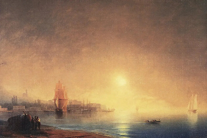 Morgon vid bukten - Ivan Aivazovskij