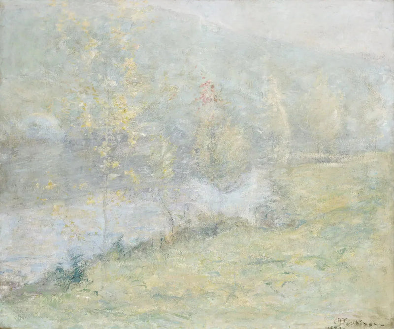 Morgondimma i maj - John Henry Twachtman