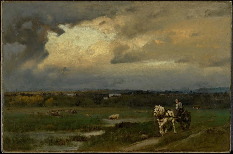 Morgondisig dimma - George Inness