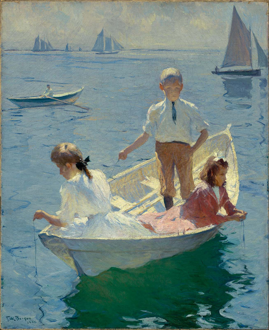 Lugn morgon - Frank Weston Benson
