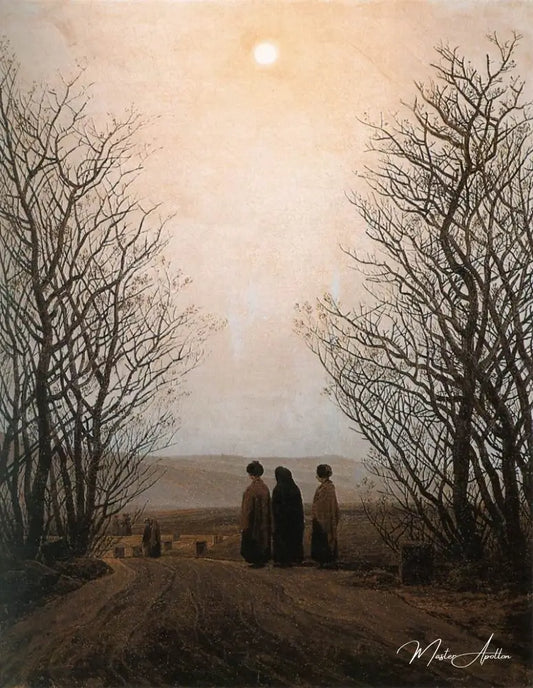 Matin de Pâques - Caspar David Friedrich - Reproductions de tableaux et peintures haut de gamme