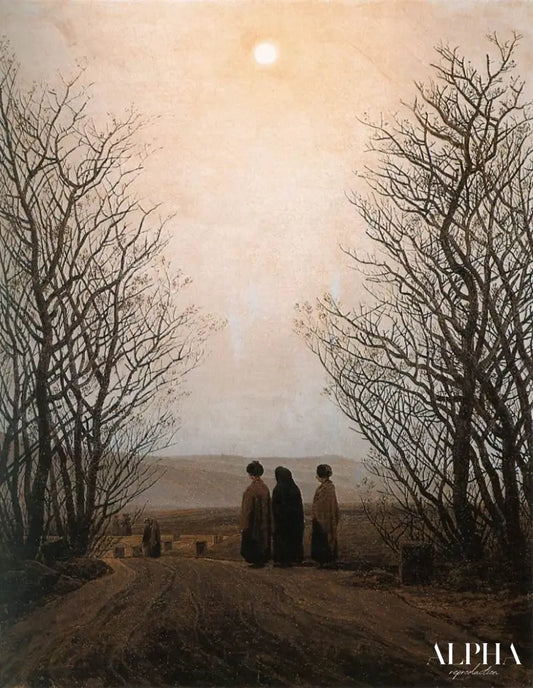 Matin de Pâques - Caspar David Friedrich - Reproductions de tableaux et peintures haut de gamme