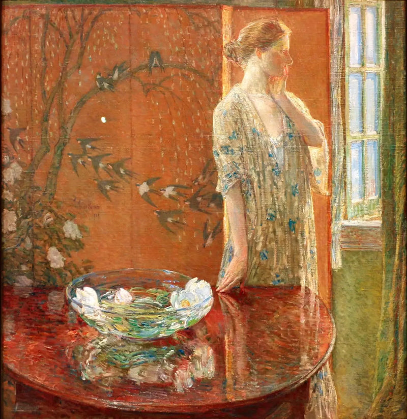 Vårmorgon - Childe Hassam