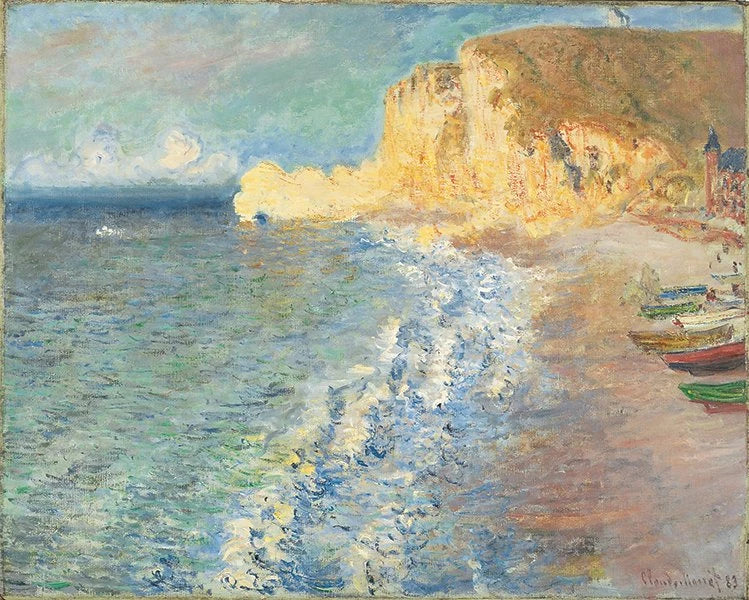 Morgon i Étretat - Claude Monet