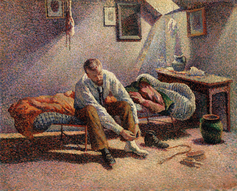 Matin. Interiör - Maximilien Luce