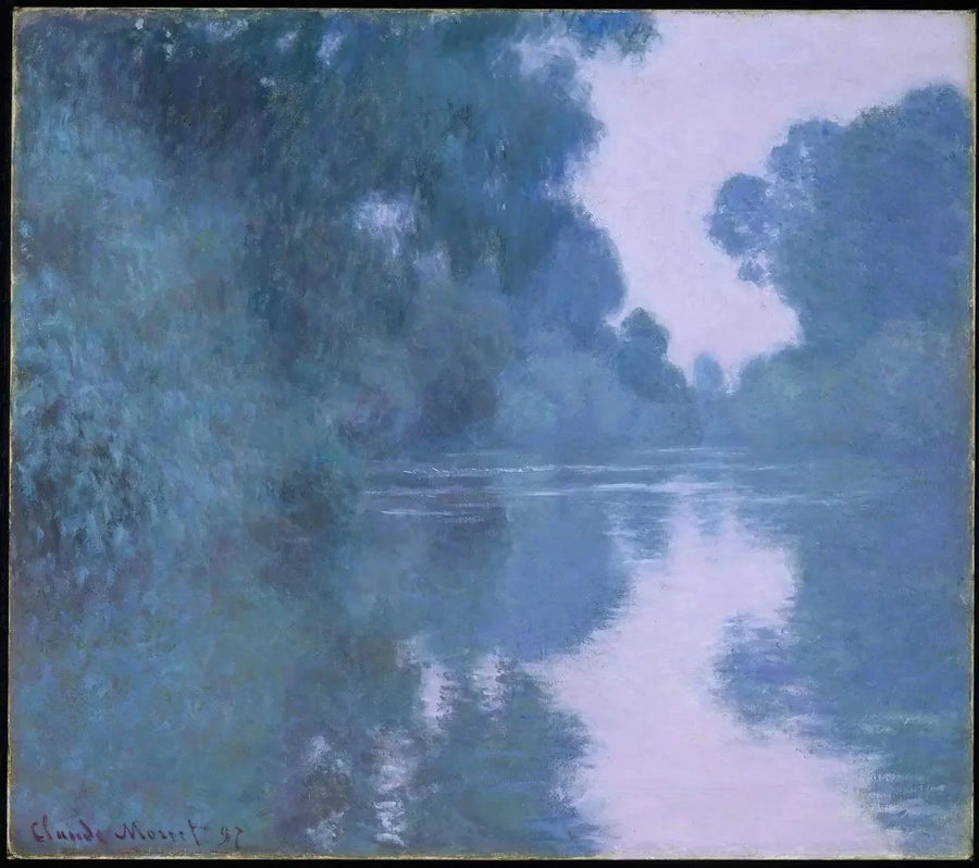 Seine-arm nära Giverny. - Claude Monet