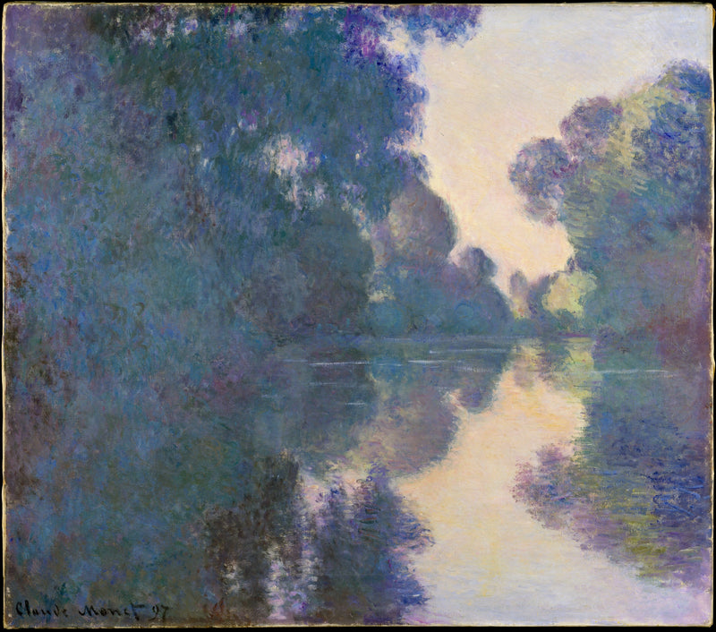 Morning on the Seine, Met 56.135.4 W1482 - Claude Monet