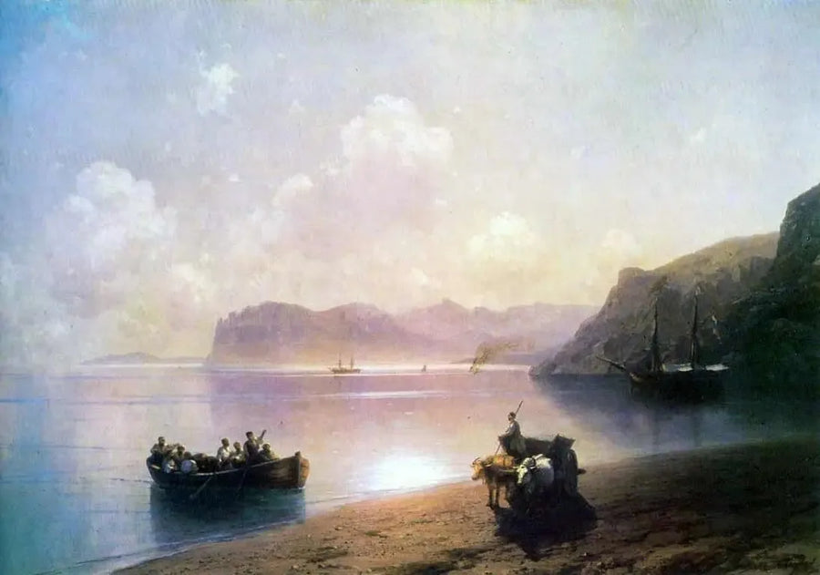 Morgon över havet - Ivan Aïvazovski