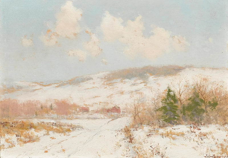 Vinterförmiddag, Sullivan County, New York State - Julian Onderdonk