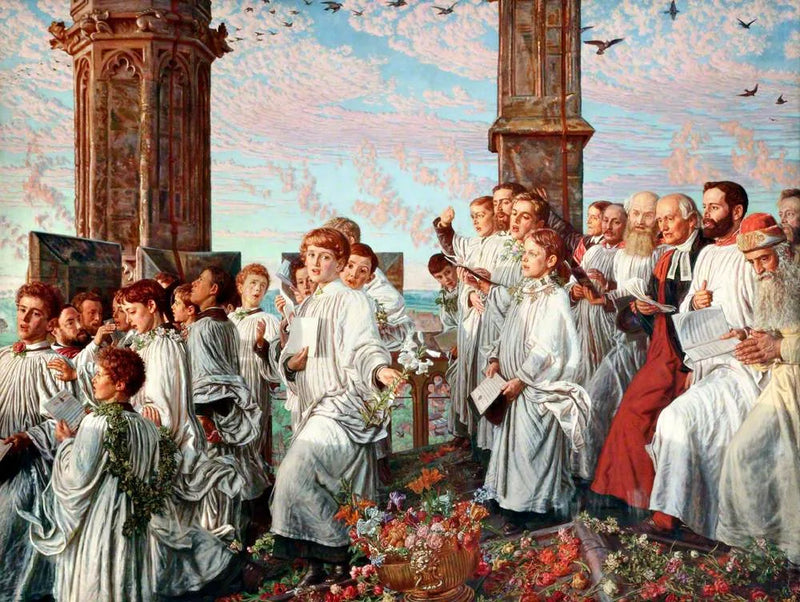 Majmorgon på Madeleine-tornet - William Holman Hunt