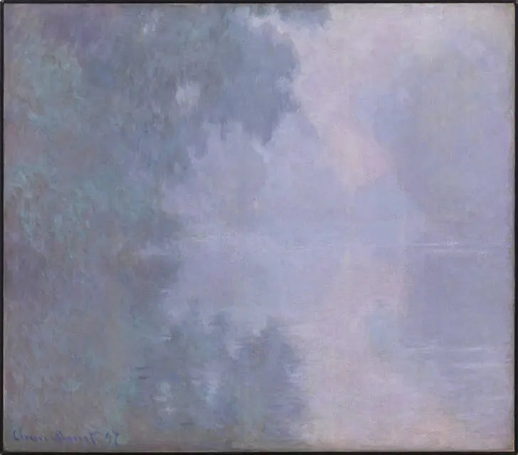 Morgon på Seine - Claude Monet
