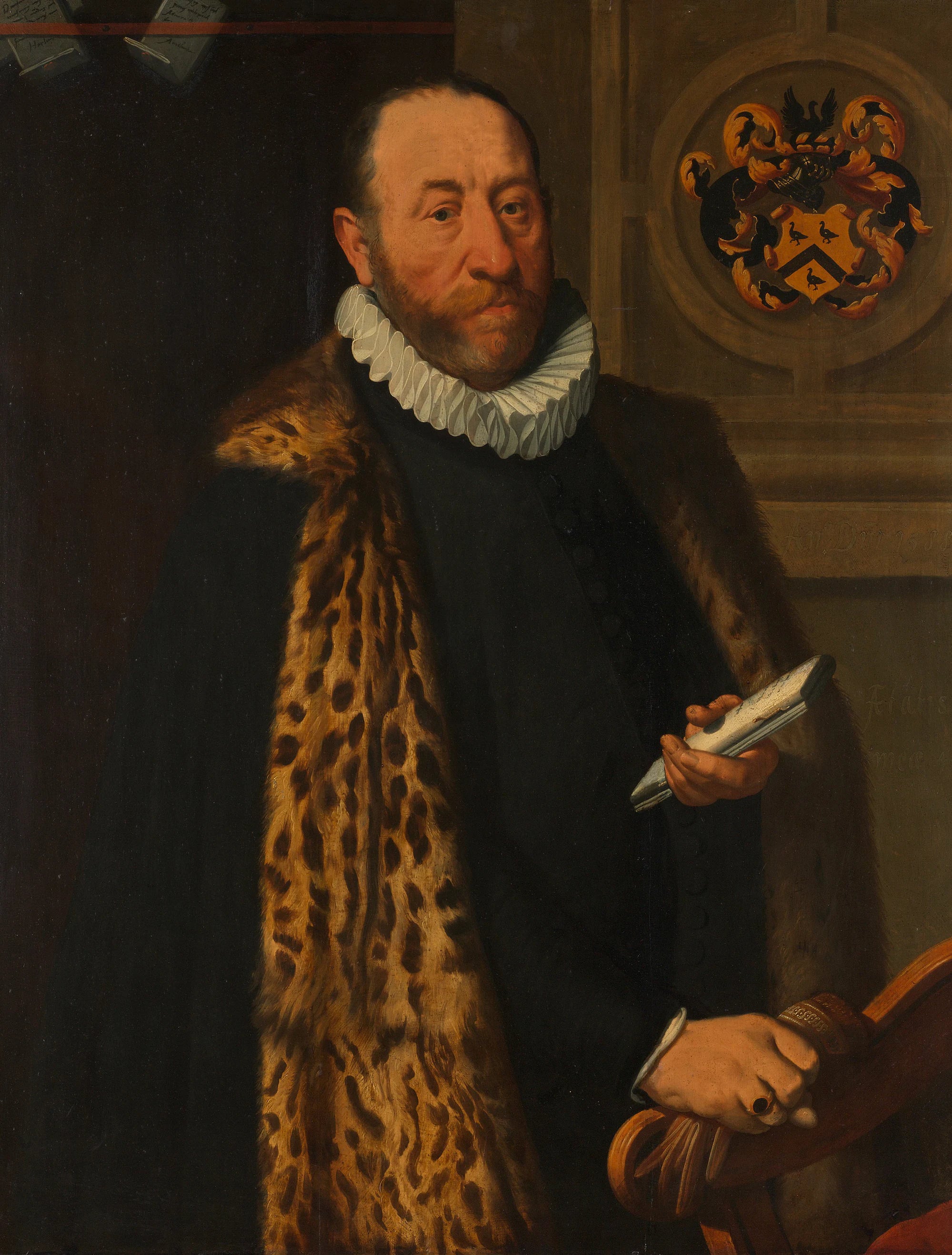 Mattheus Augustijnsz Steijn (1539-1606). Conseil au conseil d'amirauté du Noorder Quartier à Dokkum - Pieter Pietersz l'Ancien