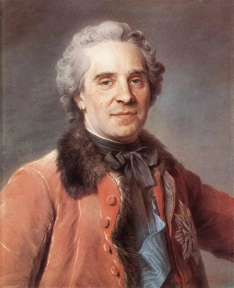 Maurice, Saxe-Count, marskalk av Frankrike - Maurice-Quentin de La Tour