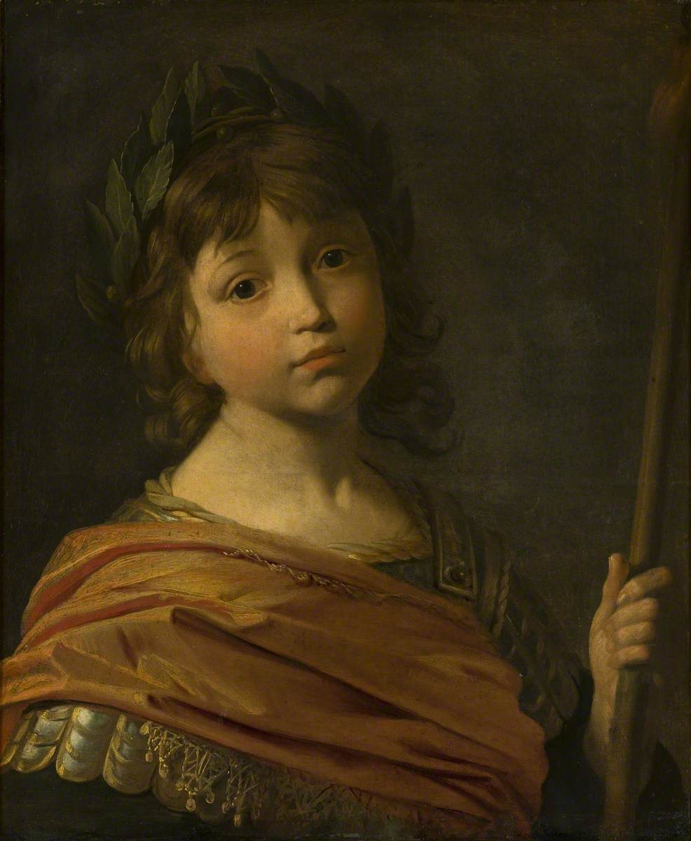 Maurice prince palatin (1621–1652) Enfant en Mars - Gerrit van Honthorst - Alpha Reproduction