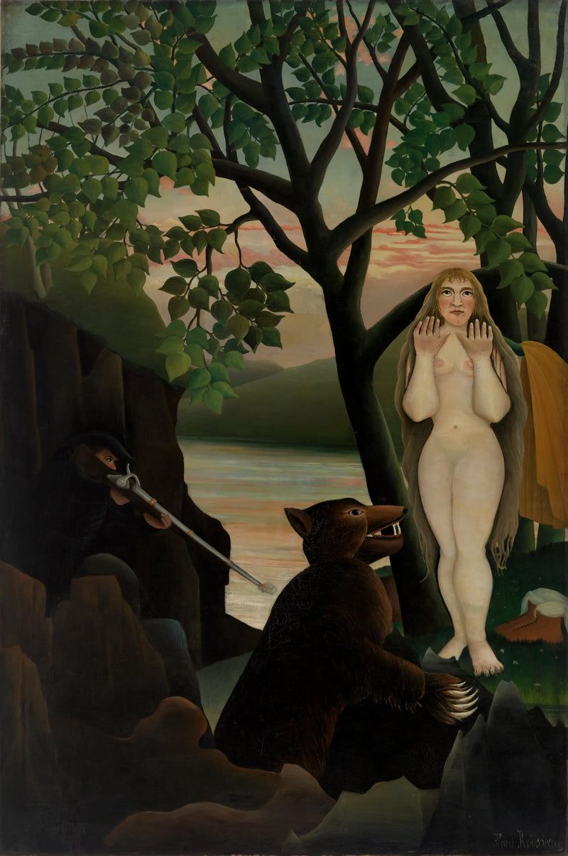 Dålig överraskning - Henri Rousseau