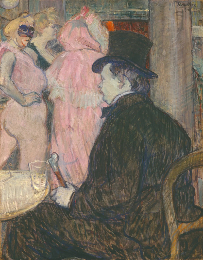 Maxime Dethomas: På Operabalen - Henri de Toulouse-Lautrec