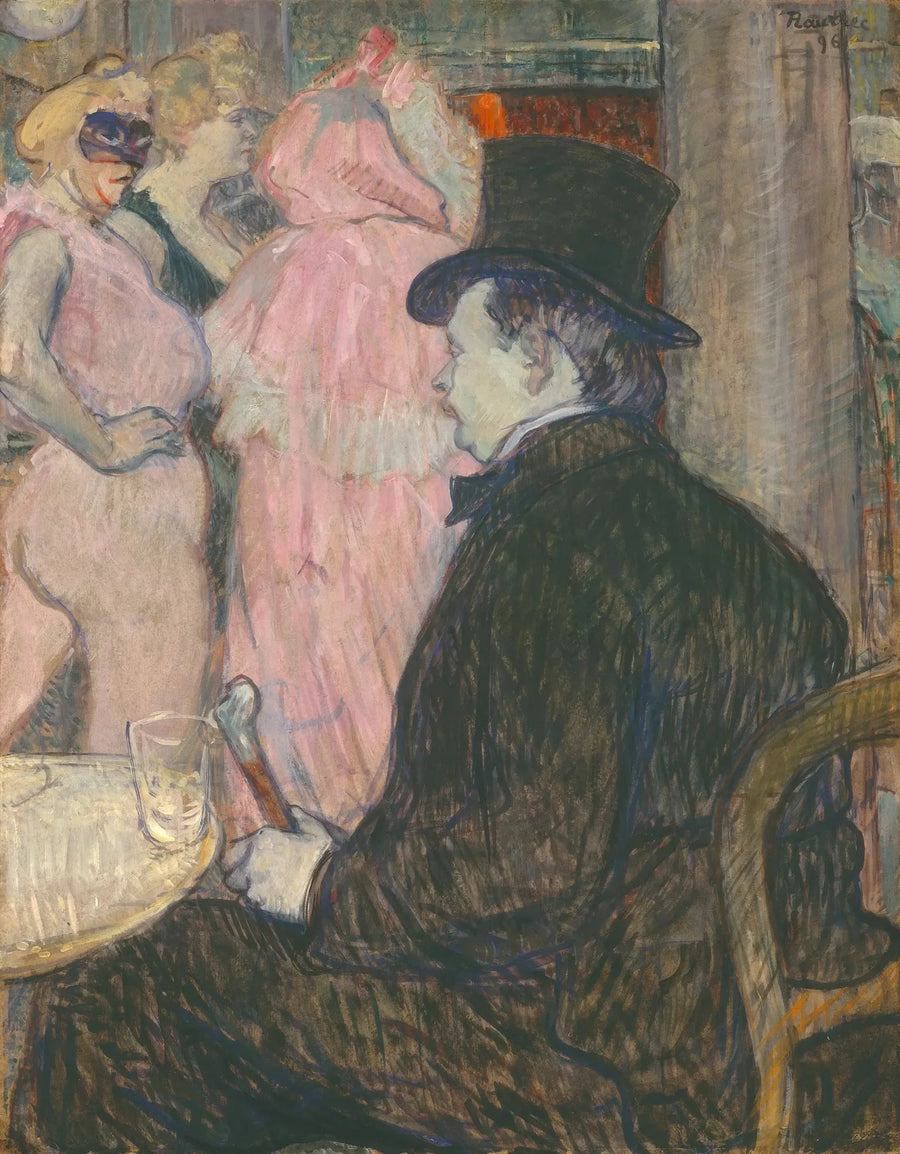 Maxime Dethomas: På Operabalen - Henri de Toulouse-Lautrec