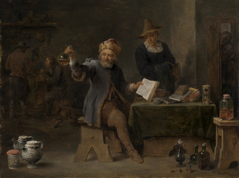 Läkaren i byn - David Teniers den yngre