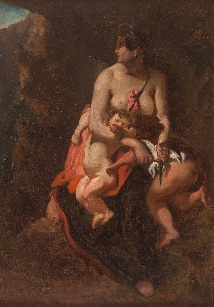 Furiosa Médée - Théodore Chassériau