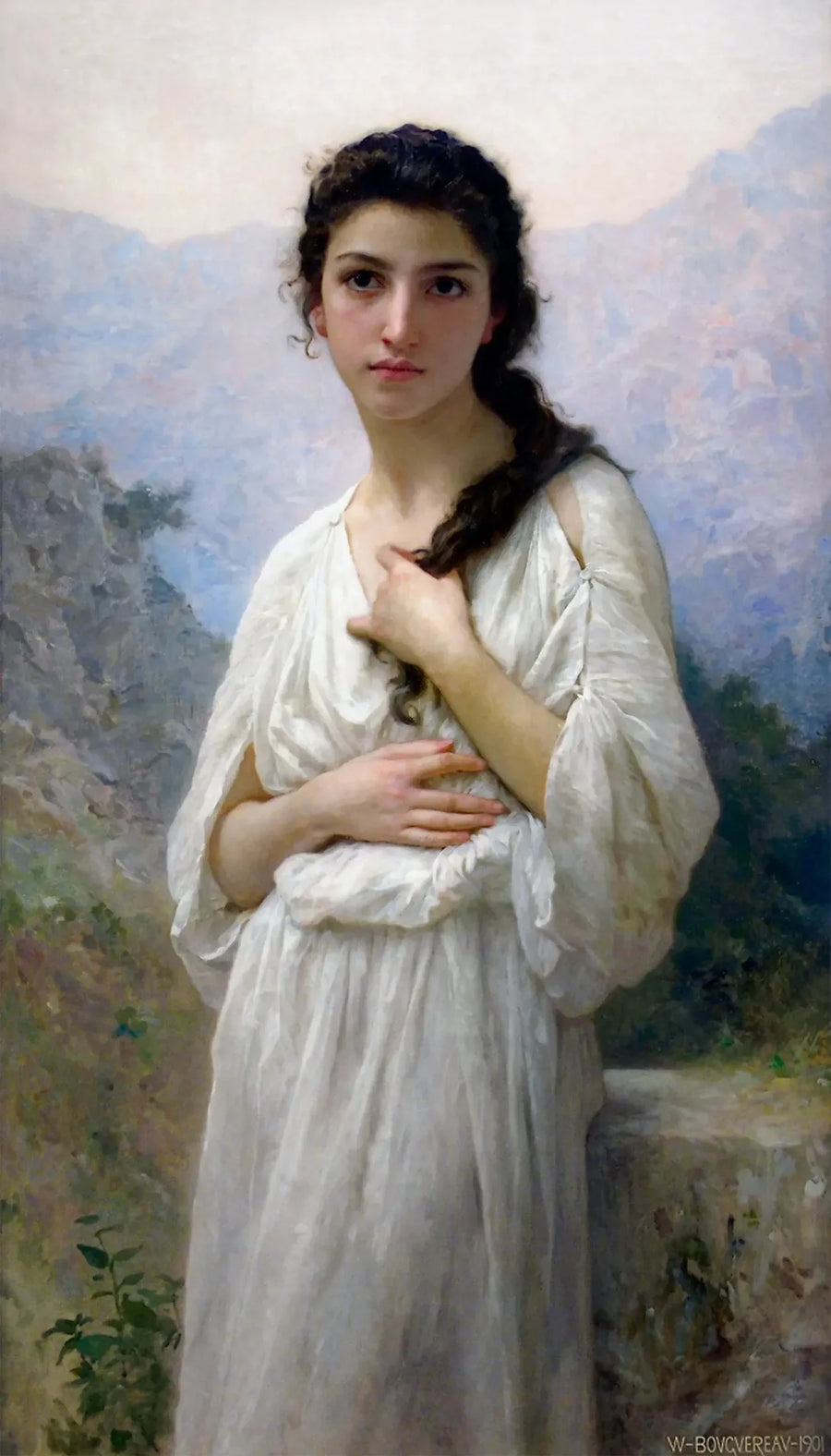 Meditation - Bouguereau