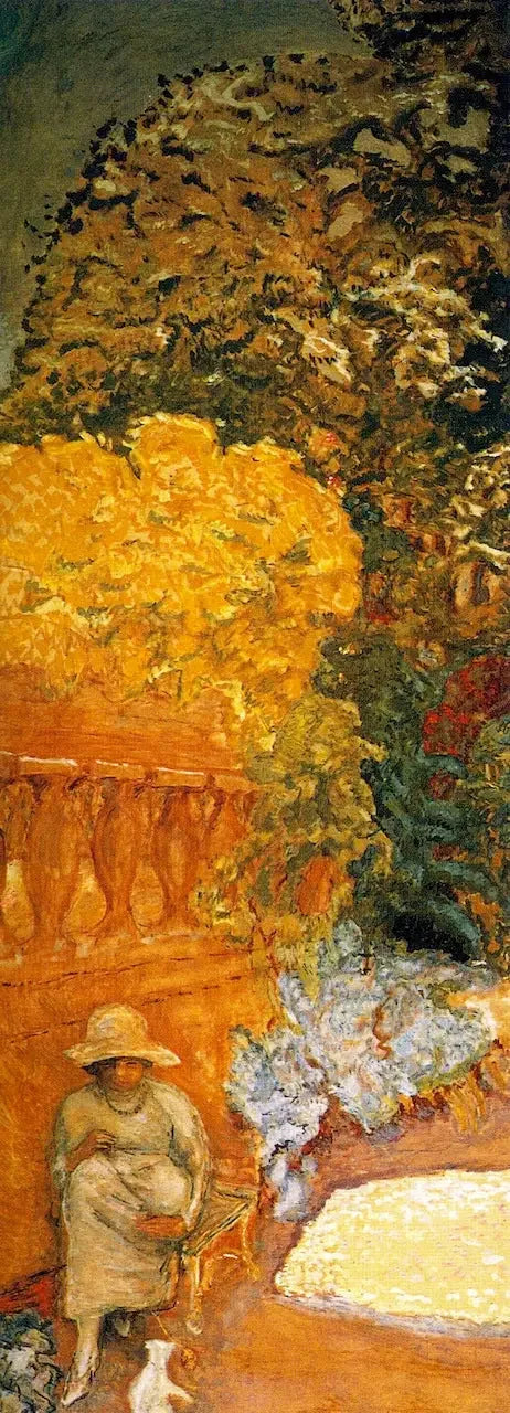 Medelhavet. Triptyk (vänstra panelen) - Pierre Bonnard