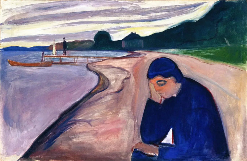 Melankoli - Edvard Munch