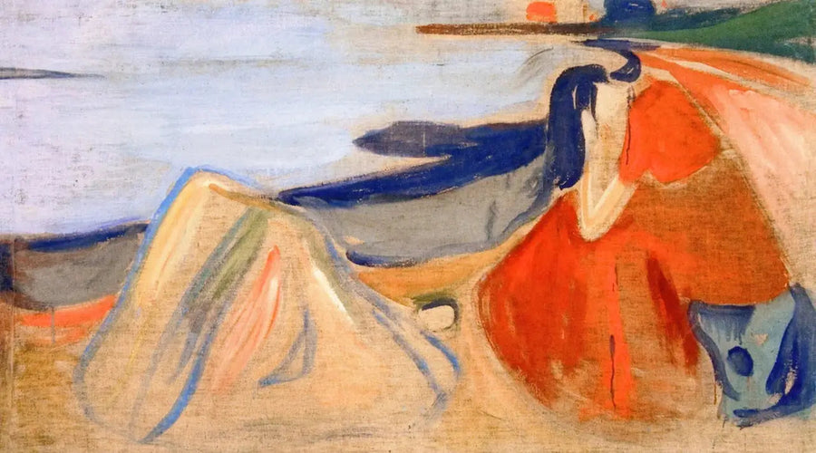 Melankoli (Reinhardtfrisen) - Edvard Munch