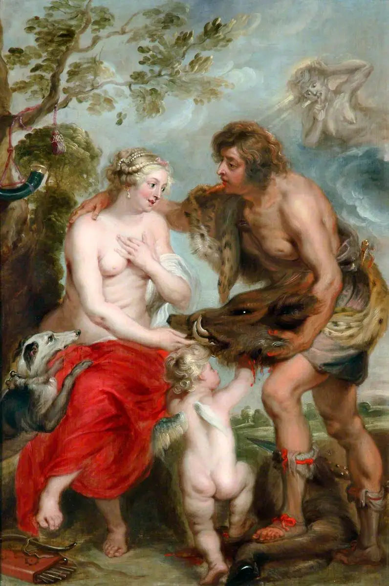 Meleager och Atalanta - Peter Paul Rubens