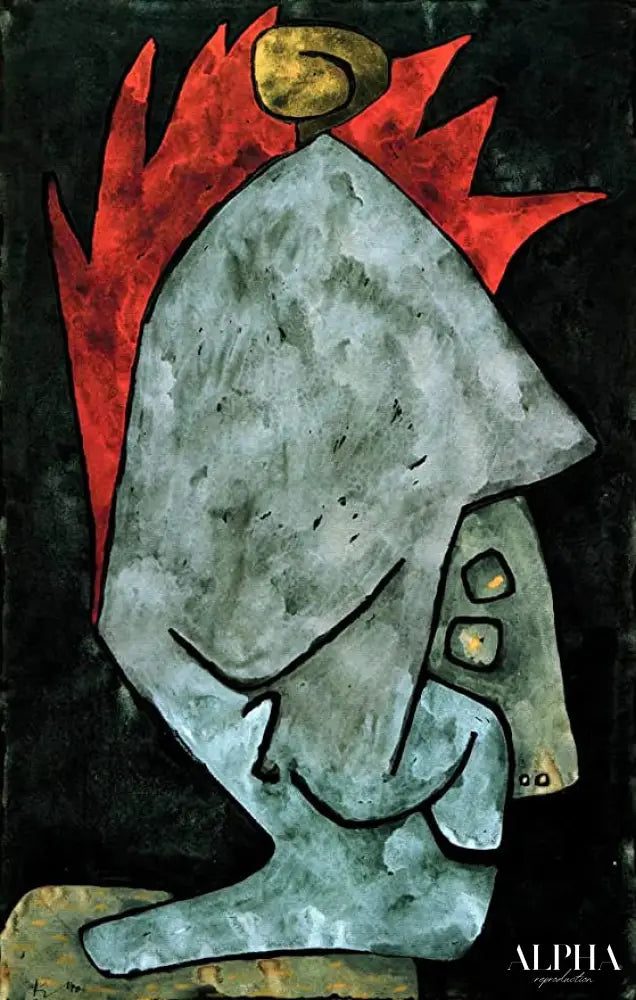 Méphisto en Pallas - Paul Klee - Reproductions de tableaux et peintures haut de gamme