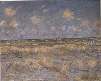 Mer upprörd - Claude Monet