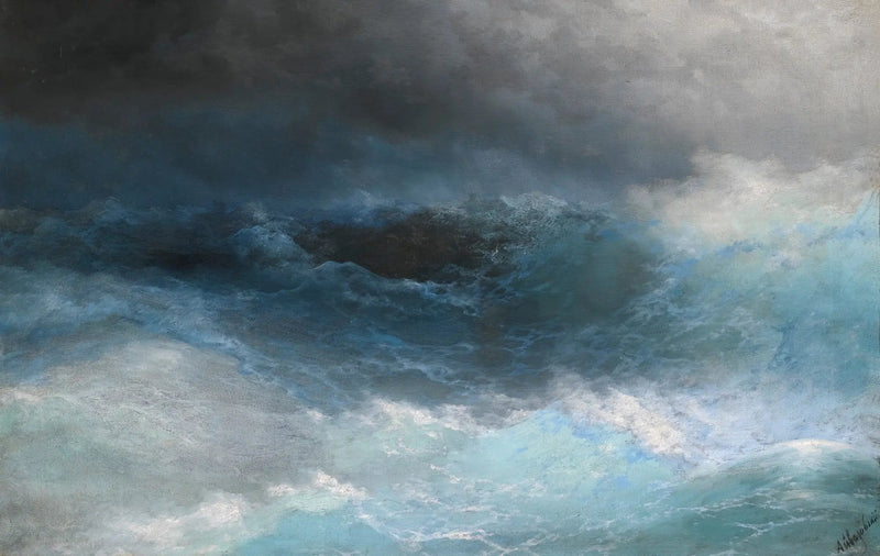 Mer agitée - Ivan Aivazovskij