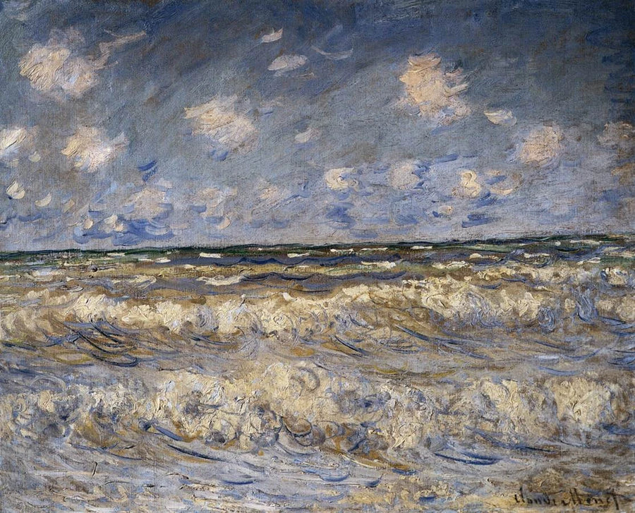 Mer upprörd - Claude Monet