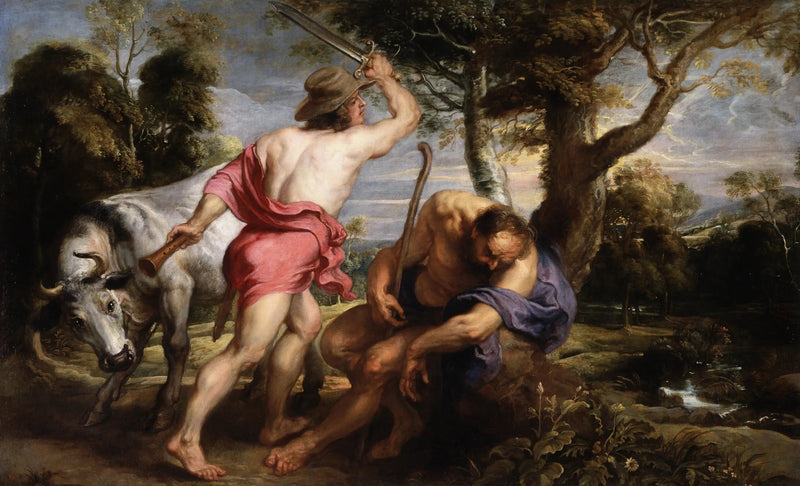 Mercurius och Argus - Peter Paul Rubens
