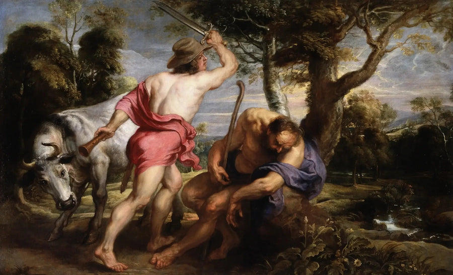 Mercurius och Argus - Peter Paul Rubens