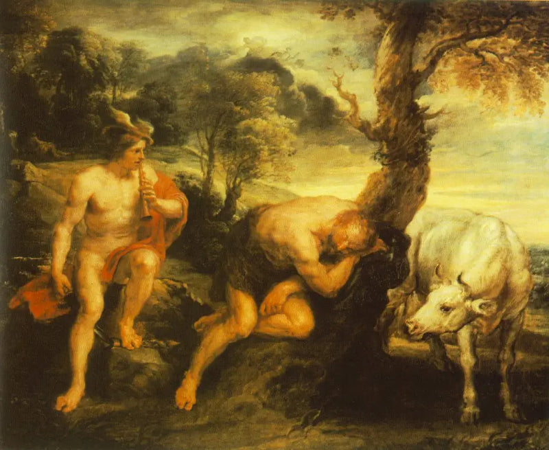 Mercure och Argus - Peter Paul Rubens