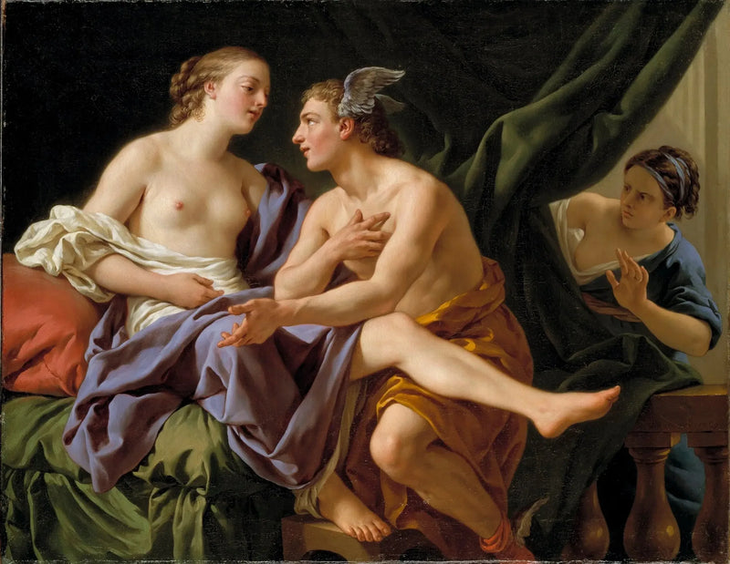 Mercure, Hersé och Aglaure - Louis Jean François Lagrenée