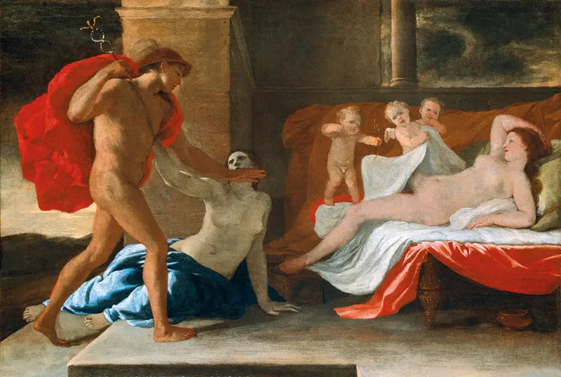 Mercure, Hersé och Aglaure - Nicolas Poussin