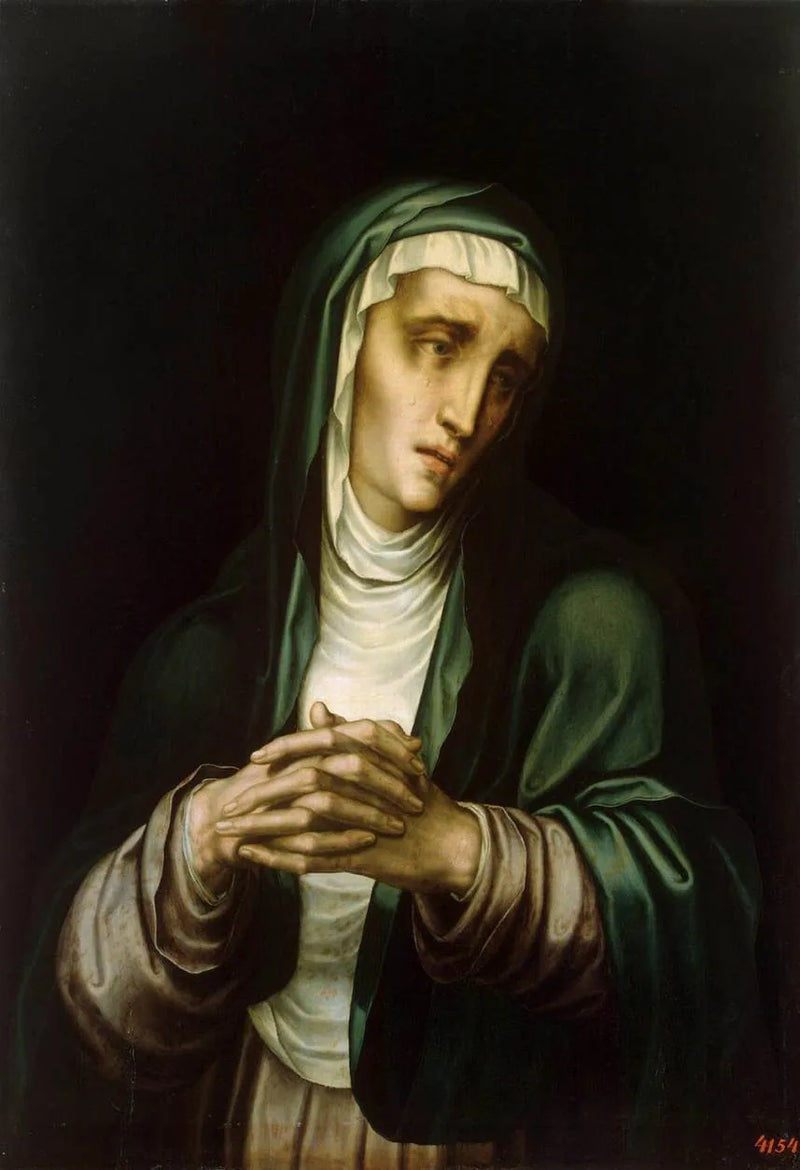 Sörjande mor - Luis de Morales