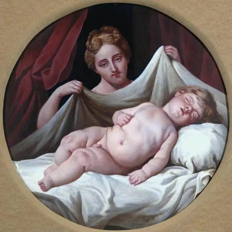 Mor och barn - George Stubbs