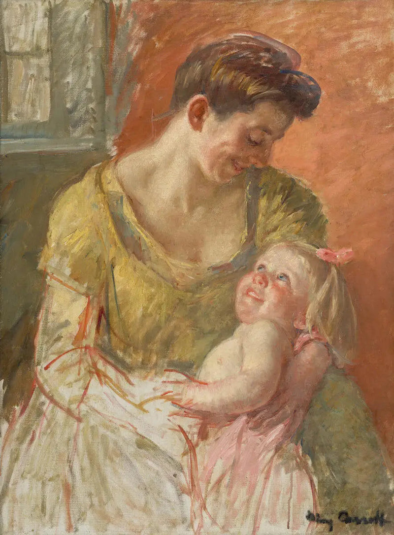 Mor och barn - Mary Cassatt