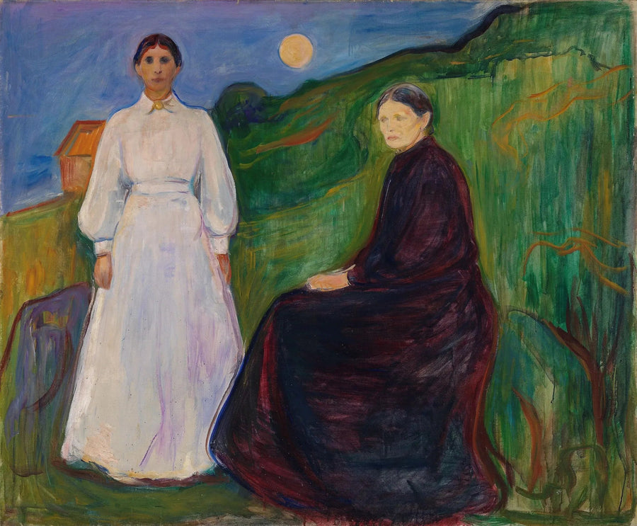 Mor och Dotter - Edvard Munch