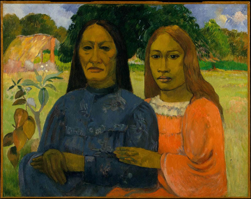 Mor och dotter - Paul Gauguin