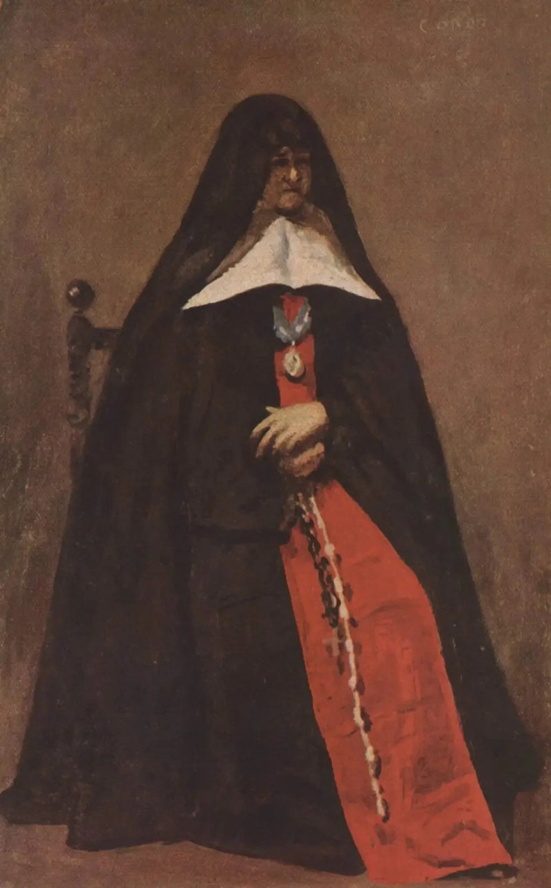 Mor Marie-Héloïse des Dix Vertus - Jean-Baptiste Camille Corot