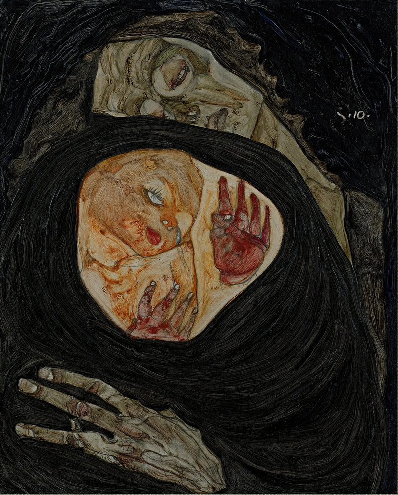 Död moder I - Egon Schiele