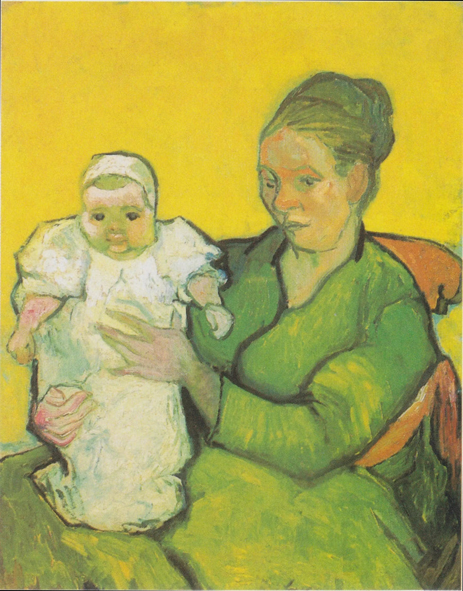 Mère Roulin med sin bebis - Vincent van Gogh
