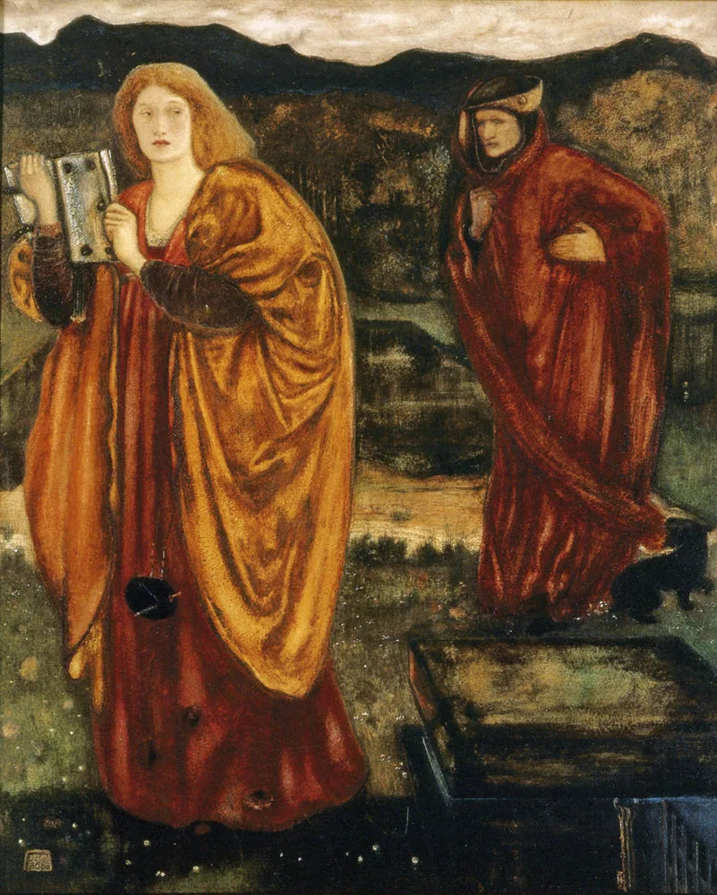 Merlin och Nimue - Edward Burne-Jones