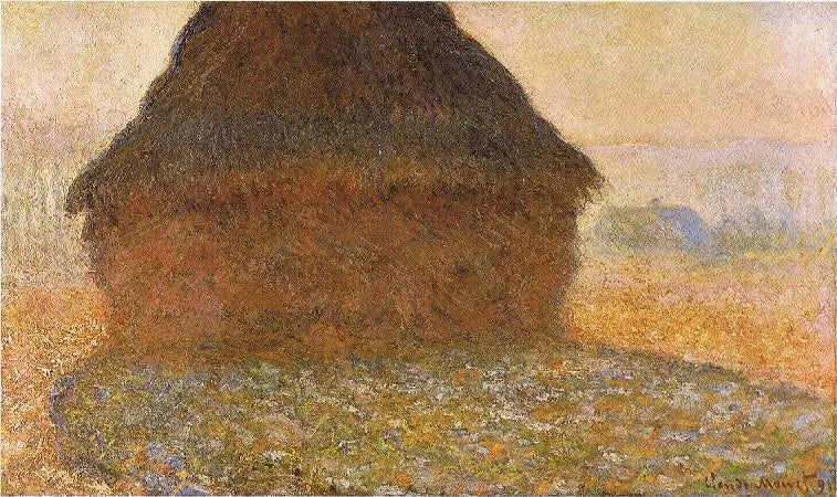 Kvarn i solen - Claude Monet