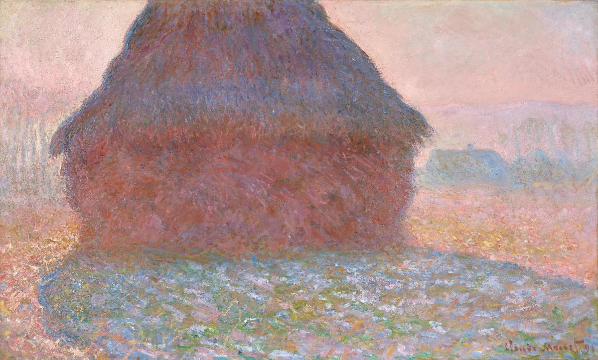 Slipskiva i solen W1288 - Claude Monet