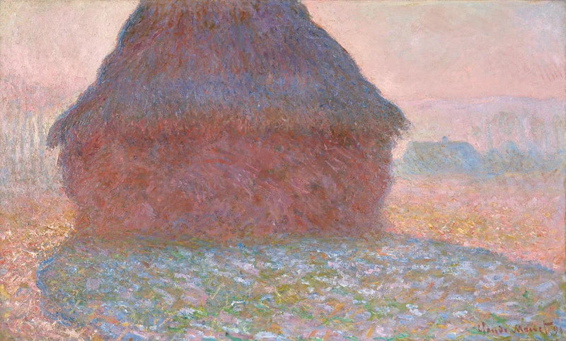Slipskiva i solen W1288 - Claude Monet